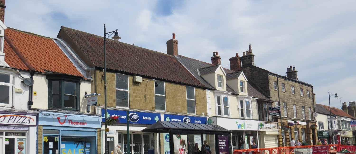 Commercial shops in Guisborough